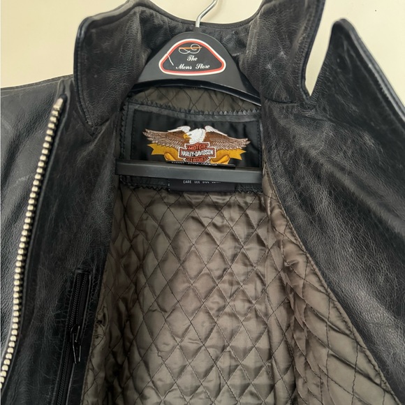 Harley-Davidson Black Leather Jacket - Picture 6 of 10